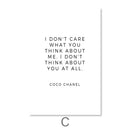 CoCo Quotes Canvas