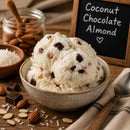 Coconut Chocolate Almond Ice Cream | Pack of 4 | One Pint | Gluten Free | Shipping Included | eCreamery