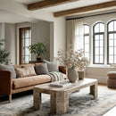 Artisan Burl Wood Coffee Table