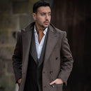 Pagani - Silk Ascot Cravat Tie - Cognac