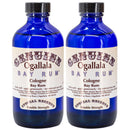 Double Strength Bay Rum Scented Aftershave | Pack of 2 | Multiple Sizes | Ogallala Bay Rum
