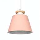 Color Block Cone Pendant Light
