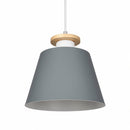 Color Block Cone Pendant Light