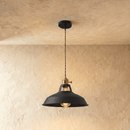 Color Block Shade Pendant Light