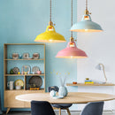 Color Block Shade Pendant Light