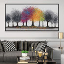 Color in the Grey Forest Canvas
