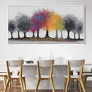 Color in the Grey Forest Canvas