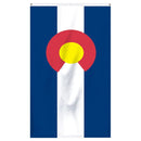 Colorado State Flag 3x5 - Durable Nylon Blue Red Gold American Made