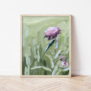 "Colorado Thistle" Art Print