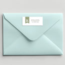 Colored Flag Address Label