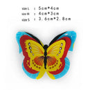 Colorful butterfly flower cake toppers living room wall decals