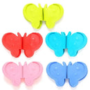 Colorful butterfly silicone insulation plate clamps kitchen tool