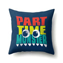 Colorful cartoon dino baby pillowcase bedroom cushion cover
