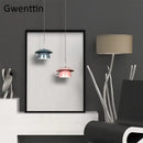 Colorful ceramic cup pendant light kitchen hanging lamp