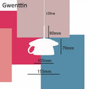Colorful ceramic cup pendant light kitchen hanging lamp