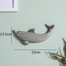 Colorful dolphin fish ocean ceramic wall decoration children's room