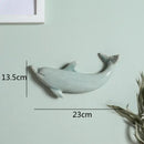 Colorful dolphin fish ocean ceramic wall decoration children's room