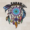 Colorful Dreamcatcher Name Sign
