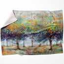 Colorful Forestry Blanket