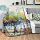 Colorful Forestry Blanket