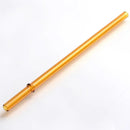 Colorful glass bent straw set kitchen reusable drinking straws