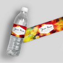 Colorful Hair Stylist Water Bottle Labels