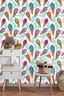Colorful Ice Cream Wallpaper
