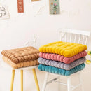 Colorful quilted cookie biscuit cushion living room square pillow