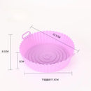Colorful silicone basket trays set kitchen baking grill pan