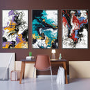 Colorful Smoke Canvas
