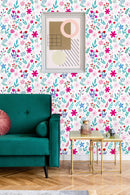 Colorful Summer Flowers Wallpaper