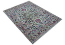 Colorful Traditional Serapi Design Ivory And Beige Hand Knotted 8x10 Wool Area Rug
