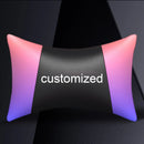 GTRacing Customize Headrest Upgrade Options: Word Art