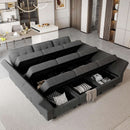 Comfortable Modular Sleeper Sofa Couch with Storage Solution