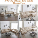 Comfy Chenille Sofa Chair with Toss Pillow Light Coffee