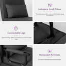 Comfy Convertible Sleep Chair Bed with Adjustable Backrest