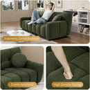 Comfy Oversized Boucle Cloud Sofa With Elegant Design