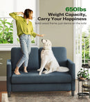 Comfy Teddy Loveseat Sofa Perfect For Small Spaces