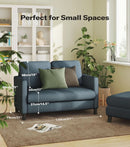 Comfy Teddy Loveseat Sofa Perfect For Small Spaces