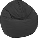 Bean Bag Chair / Lounger Adult Teen size Classic 5 panel Traditional beanbag - Organic Cotton, Comfy Bean MADE IN USA