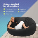 Bean Bag Loveseat Comfy Bean Family- Cotton, Organic Cotton, Hemp