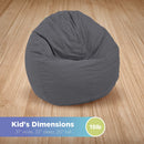 ComfyBean Kid size Bean Bag Chair - Cotton