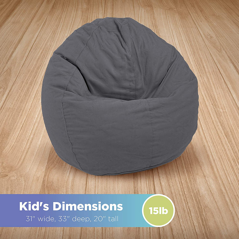 ComfyBean Kid's Bean Bag Chair - Organic Cotton