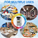 Commercial 2200W 3-Flavor Freestanding Soft Serve Ice Cream Machine With Auto Clean (SAK83517)