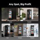 Commercial 252-Bottle AI-Powered Combo Refrigerated Vending Machine With Self-Checkout (SAK10538)