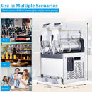 24L Commercial Stainless Steel Frozen Slush Machine With Auto Clean (SAK68047)