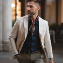 Capri - Silk Neckerchief - Red