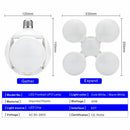Compact Foldable Ball Light with Football Shape and LED Glow