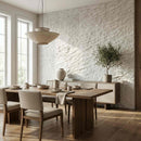 Flexible 3D Stone Wall Panel Sample - GRANDE BIANCO | DECKO Flexistone - Free Shipping
