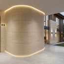 Flexible 3D Stone Wall Panels - <b>GRANDE TRAVERTINO</b> - Box of 6 panels (47.2" x 23.6") <b>46.5 sqft</b> coverage | DECKO Flexistone